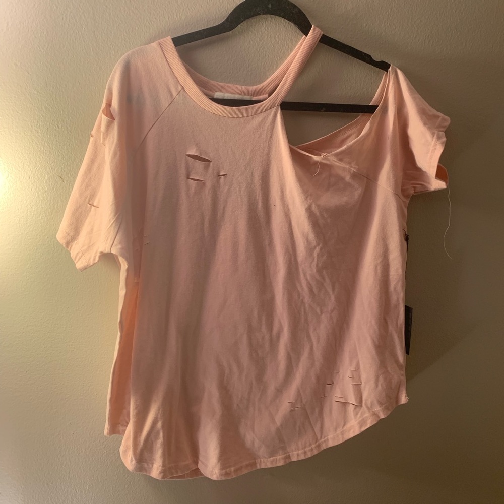 Cut Up Trendy T-shirt